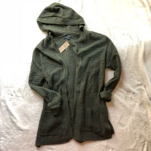 NWT American Eagle hooded cardigan • size S